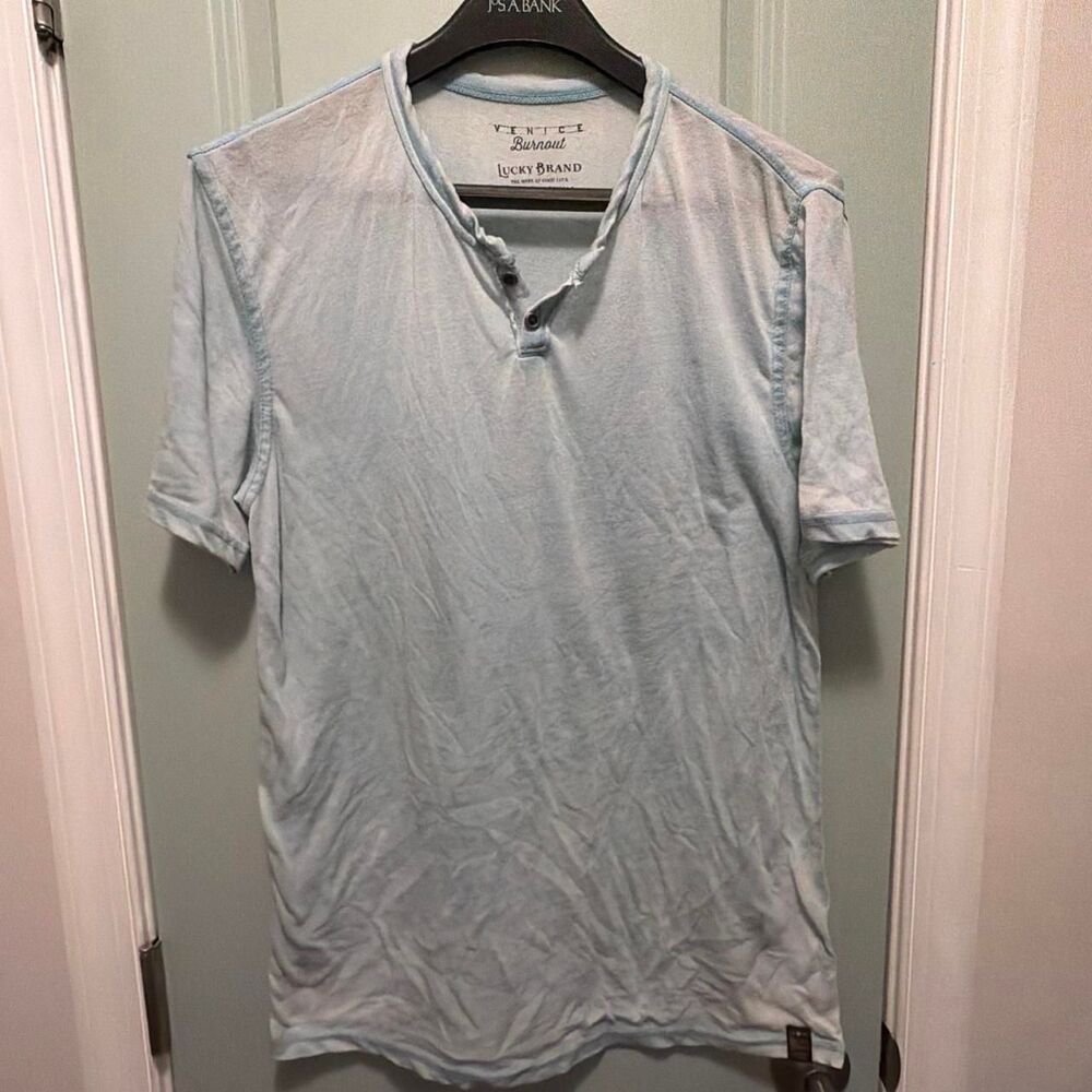 Lucky-brand Men's Blue Shirt